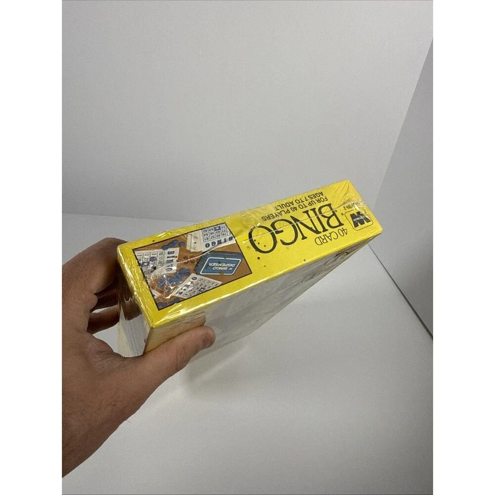 BINGO Classic Game 1991 Golden 40 Card  #4709-6 New Sealed Vintage